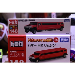 TOMICA多美148 Hummer H2 Limousine 2021新車貼 悍馬 長車 粉紅色 長盒