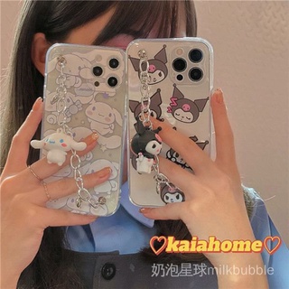 ins 庫洛米 玉桂狗 手鍊 🌟公仔 iPhone11 蘋果12promax 手機殼 78p 女 XR軟 6s
