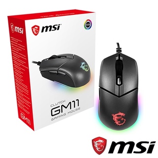 (全新現貨）MSI微星 CLUTCH GM11 電競滑鼠 含稅 蝦皮代開發票