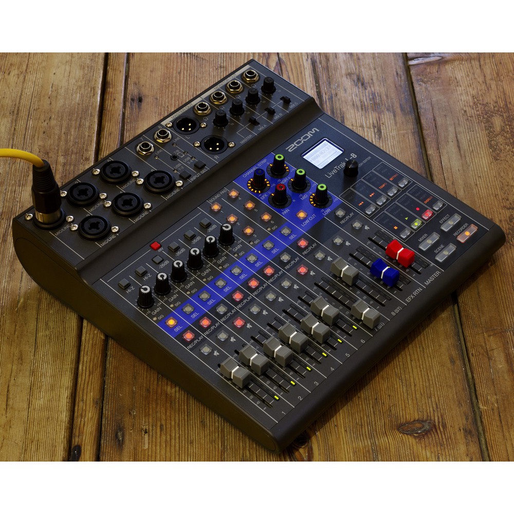 ランキング１位受賞 LiveTrak 混音器錄音介面(公司貨) Podcast L-8 美