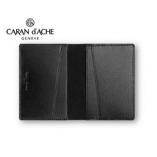 限量促銷 CARAN d'ACHE 瑞士卡達 CdA小牛皮名片夾. 黑/ 個 6207.009