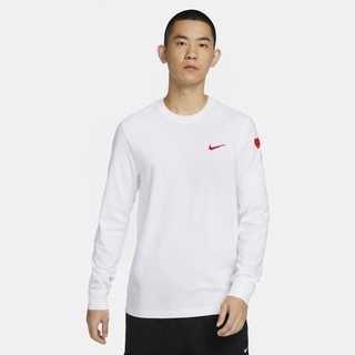 NIKE 長袖上衣 AS U NSW TEE LS 男女 FV3994100 情人節限定邱比特白 現貨 廠商直送