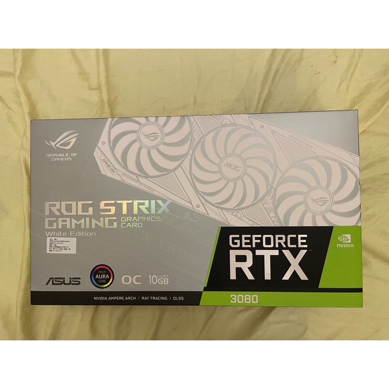 華碩 ROG RTX 3080 White 白卡 RMA新卡