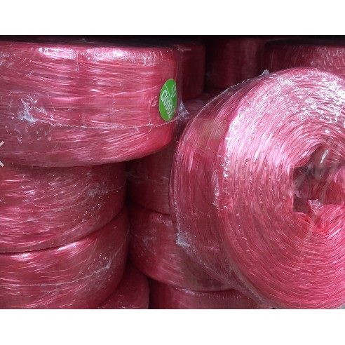 紅色A級塑膠繩(7000D 小)PP帶 香蕉繩 塑膠繩 汽水繩 農用繩