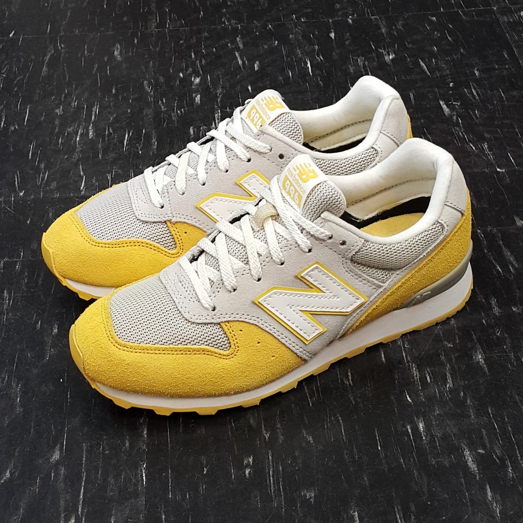 new balance nb 996 WR996KE2 黃色 蠟筆黃 米白色 灰色 麂皮 網布 復古 修長 慢跑鞋