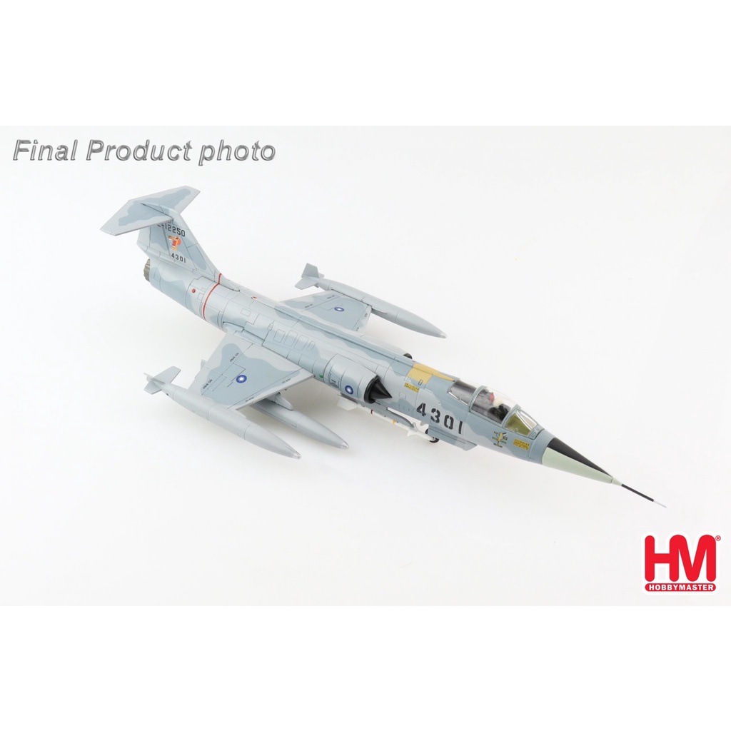 1/72 HM ROCAF 中華民國空軍塗裝式樣 F-104G Starfighter 星式戰鬥機 1990年清泉崗基地