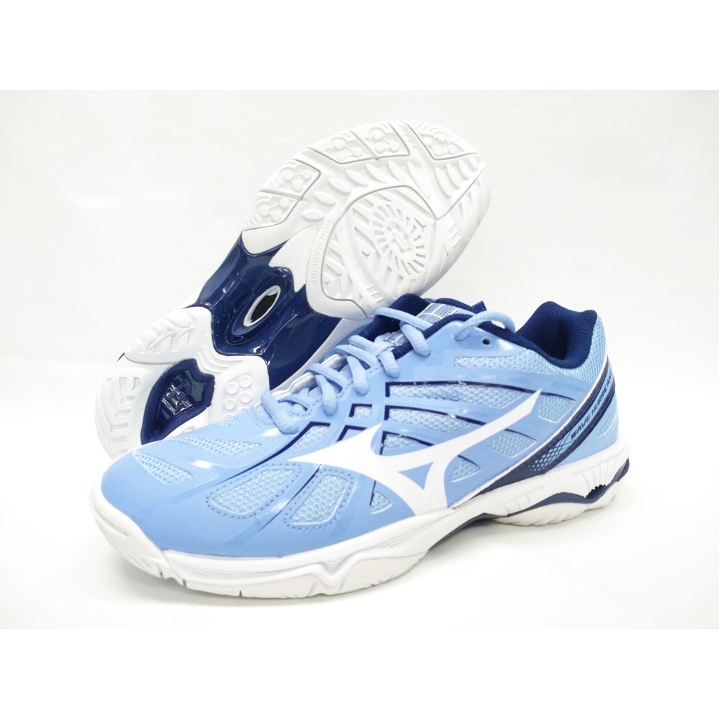 [大自在體育用品] MIZUNO 美津濃 排球鞋 羽球 桌球 WAVE HURRICANE 3 V1GC174029