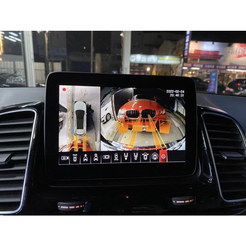 👍三泰汽車👍GLE專用360度環景系統 專用後視鏡殼