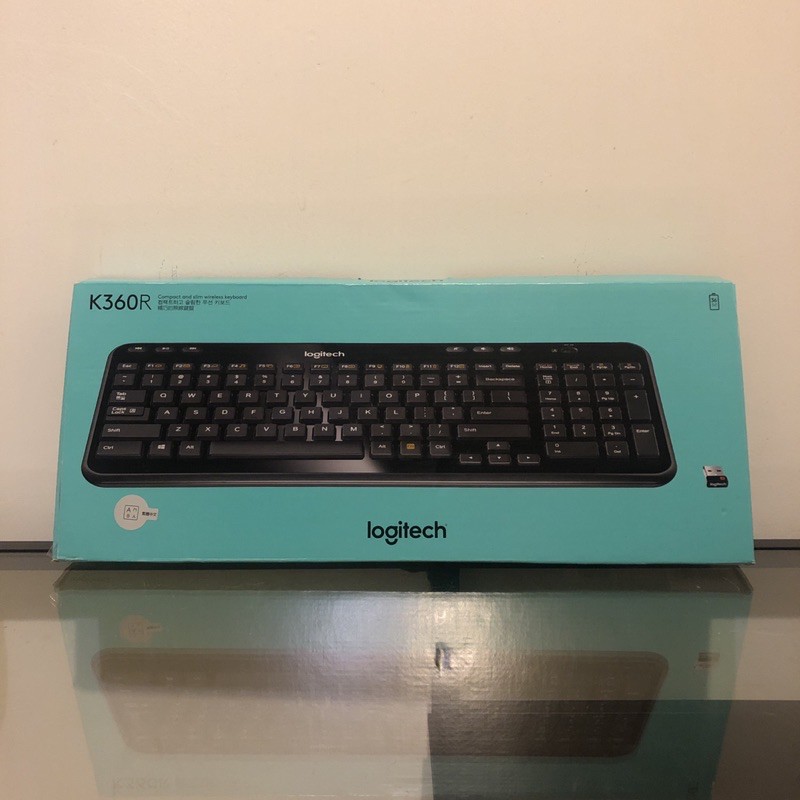 logitech 羅技 K360R usb 無線鍵盤