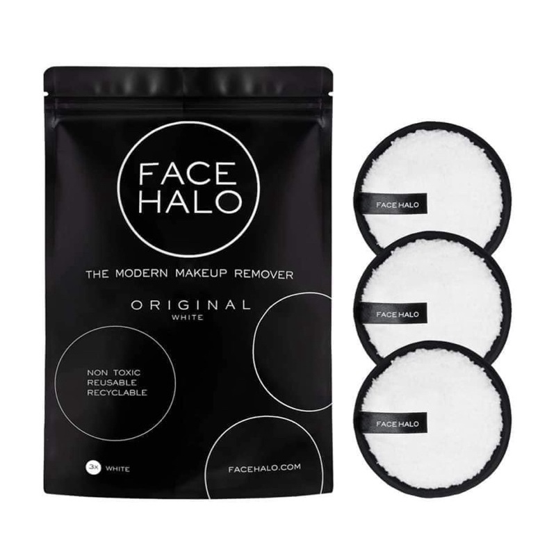 現貨在台🇺🇲美國空運Face Halo 卸妝布 清潔布 3入一組 原裝 懶人必備 卸妝神器