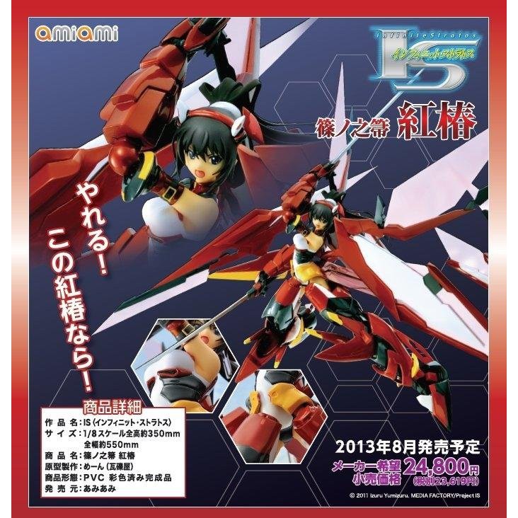 日版pvc 拆擺美品 Amiami Is 篠之之箒紅椿1 8pvc 非re Fate 雷姆alter 蝦皮購物