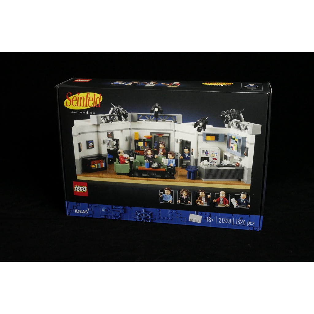 高雄現貨 正版 樂高 LEGO IDEAS系列 21328 歡樂單身派對 Seinfeld 1326pcs 美劇