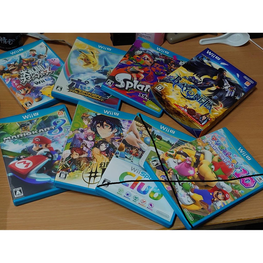 Wii U 二手遊戲片可議價 蝦皮購物
