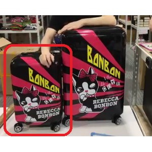 全新❤️日本狗頭包 Rebecca bonbon 行李箱 (20吋)登機箱。全新！8月最新款！(台南可面交自取-省運費)