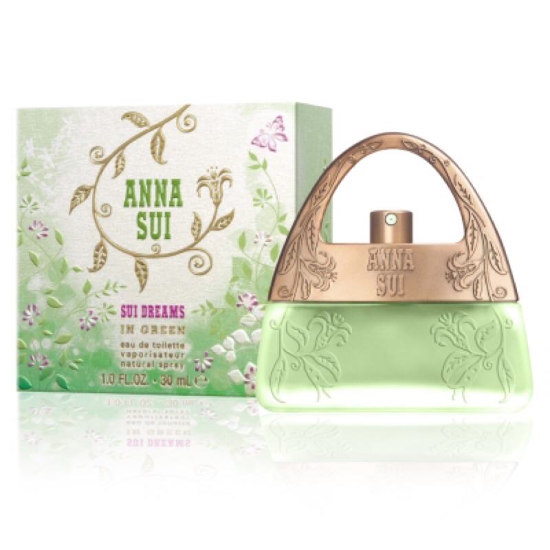 ［全新正品］Anna sui 安娜蘇 30ml 甜蜜夢境 茉綠限量版女性淡香水