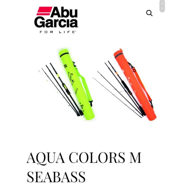 ABU AQUA COLORS M SEABASS  海鱸竿 多節竿 旅竿 岸拋竿 路亞竿 鐵板竿