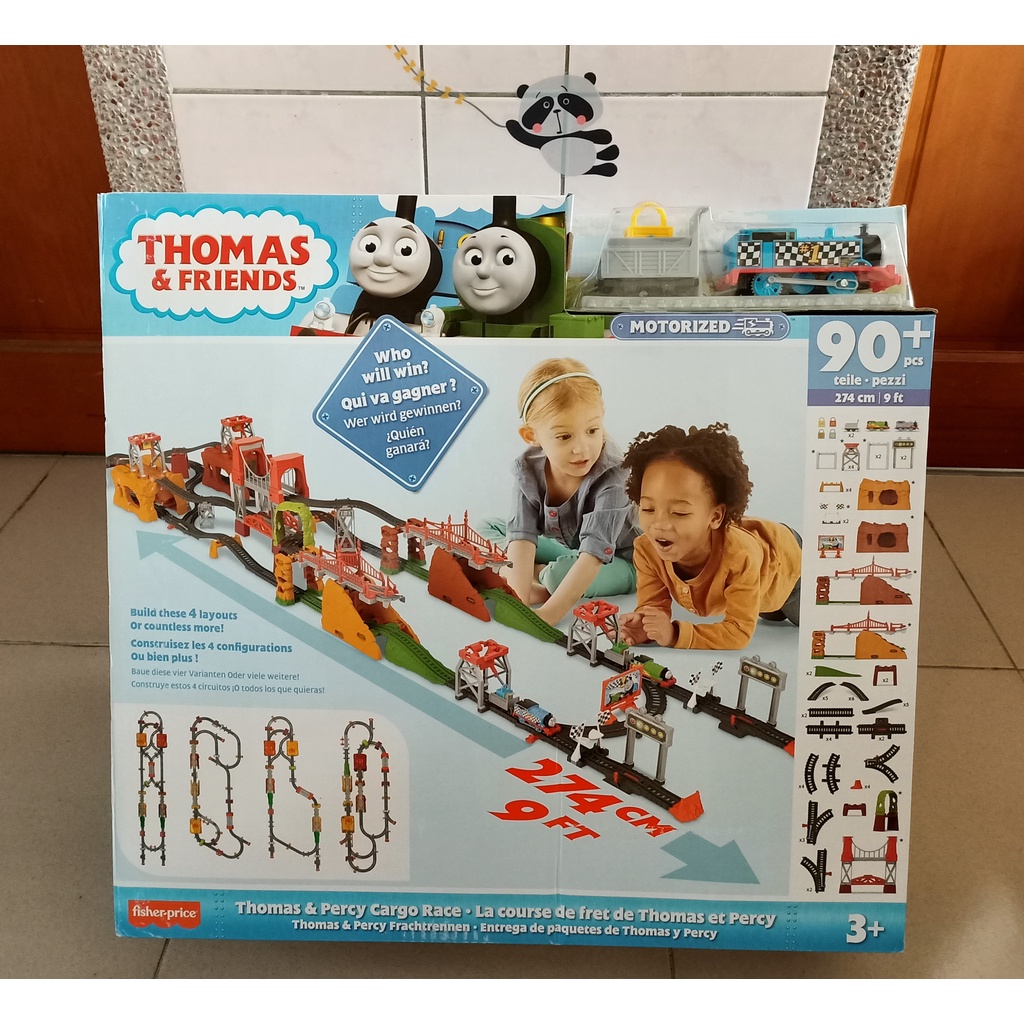 ❤現貨-全新品❤ Thomas &amp; Friends 湯瑪士 運輸火車軌道 玩具 軌道車 火車 好市多 Costco