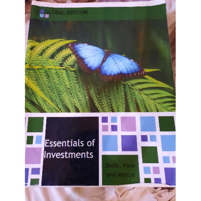 Essentials of Investments Bodie,Kane and Marcus 投資學用書