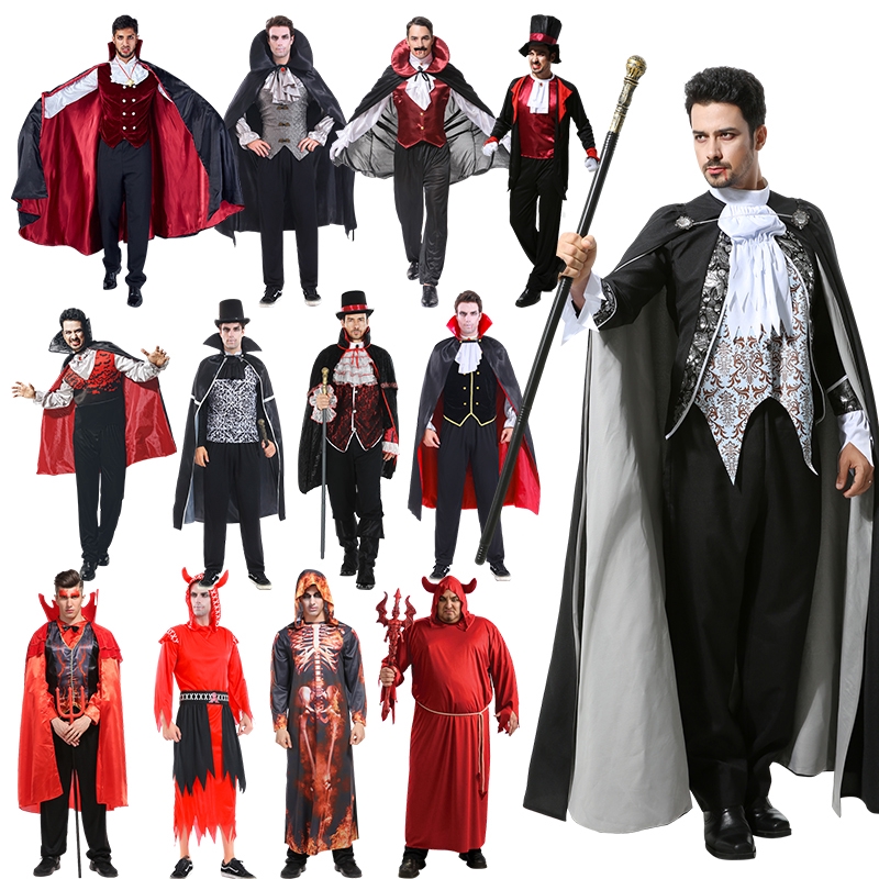萬聖節成人服裝吸血鬼衣服cosplay演出服化妝舞會男伯爵惡魔錶演cosplay 變裝派對服飾角色扮演服 蝦皮購物