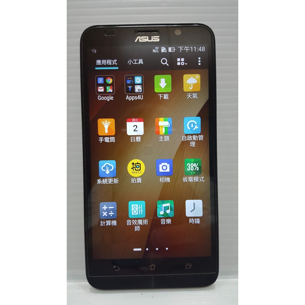 ASUS 華碩ZenFone 2 ZE551ML Z00AD 4G 64GB 有玻璃貼 鏡頭及背殼有貼膜