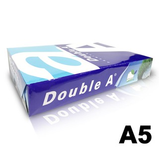 【文具通】Double A 達伯埃 影印紙 A5 80gsm 500張 2包入 白 含稅價 P1410583