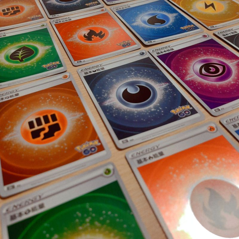 🌼各屬性閃能量🌼PTCG Pokemon GO s10bF 基本能量 閃能量 寶可夢集換式卡牌遊戲 聯名 卡牌 鏡面閃