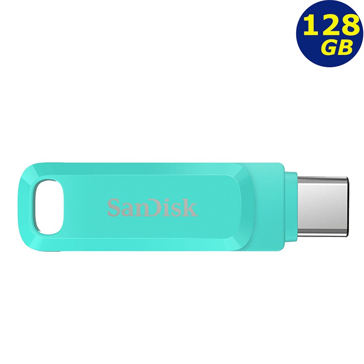 SanDisk 128GB 128G TYPE-C SDDDC3 湖水綠 OTG USB 隨身碟 BSMI D31490