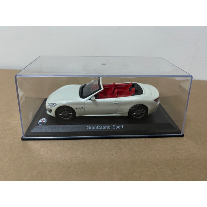 1:43 模型車 1/43 瑪莎拉蒂 模型車 敞篷跑車