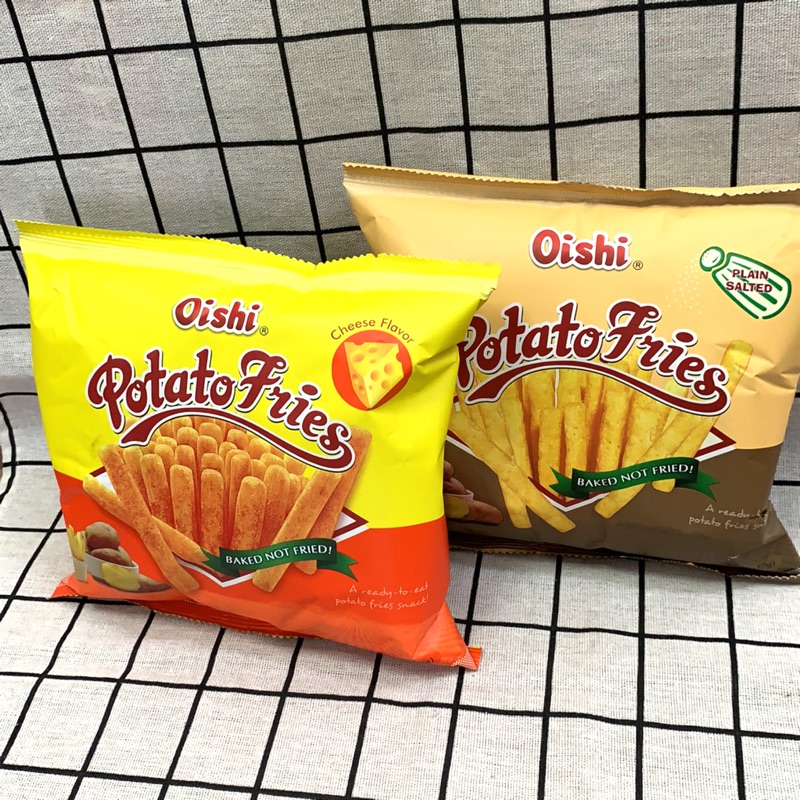 菲律賓🇵🇭 Oishi 鹽味薯條 起士 番茄 50克