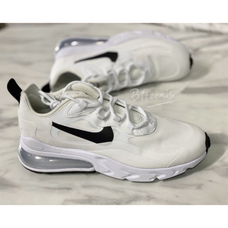 【Biteemis】NIKE AIR MAX 270 REACT CI3899-101 雪花白 氣墊 增高鞋