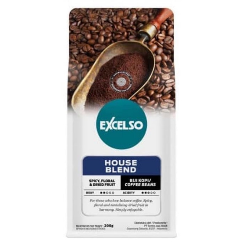 預購～EXCELSO精選咖啡豆House Blend 200g