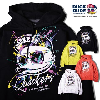 達酷鴨 DUCK DUDE SPLASH-D HOODIE 鴨子*潑漆*LOGO*帽T*4色