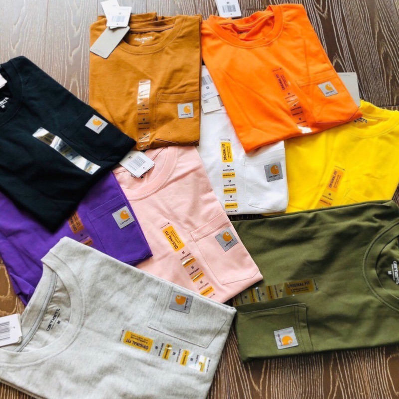 Carhartt K87 pocket重磅口袋T