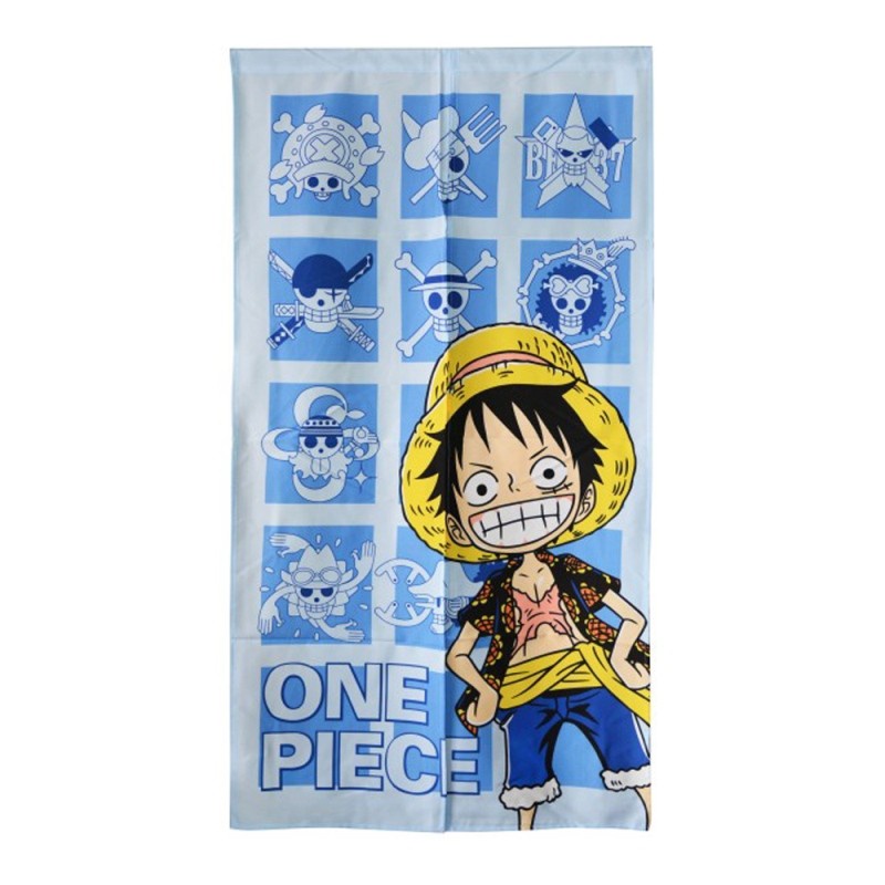 【ONE PIECE航海王】海賊王 最佳隊友 長門簾 魯夫 藍色 卡通 窗簾 門簾 居家 裝飾 (85x150cm)