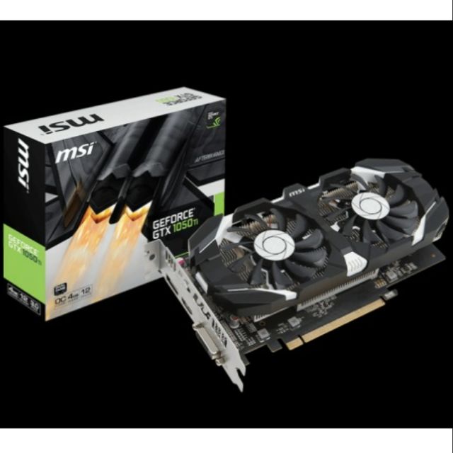 Msi GTX1050Ti OC版 雙風扇 預購（12/9開賣）（請先別下標）