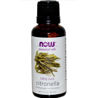 Now Foods, Essential Oils,100%純香茅精油 Citronella, 30 ml