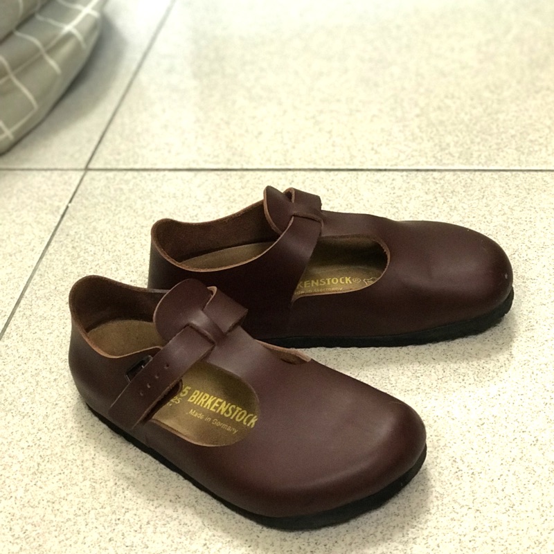 Birkenstock 勃肯 Paris 酒紅色 涼鞋 經典包鞋 35號 22.5cm 二手