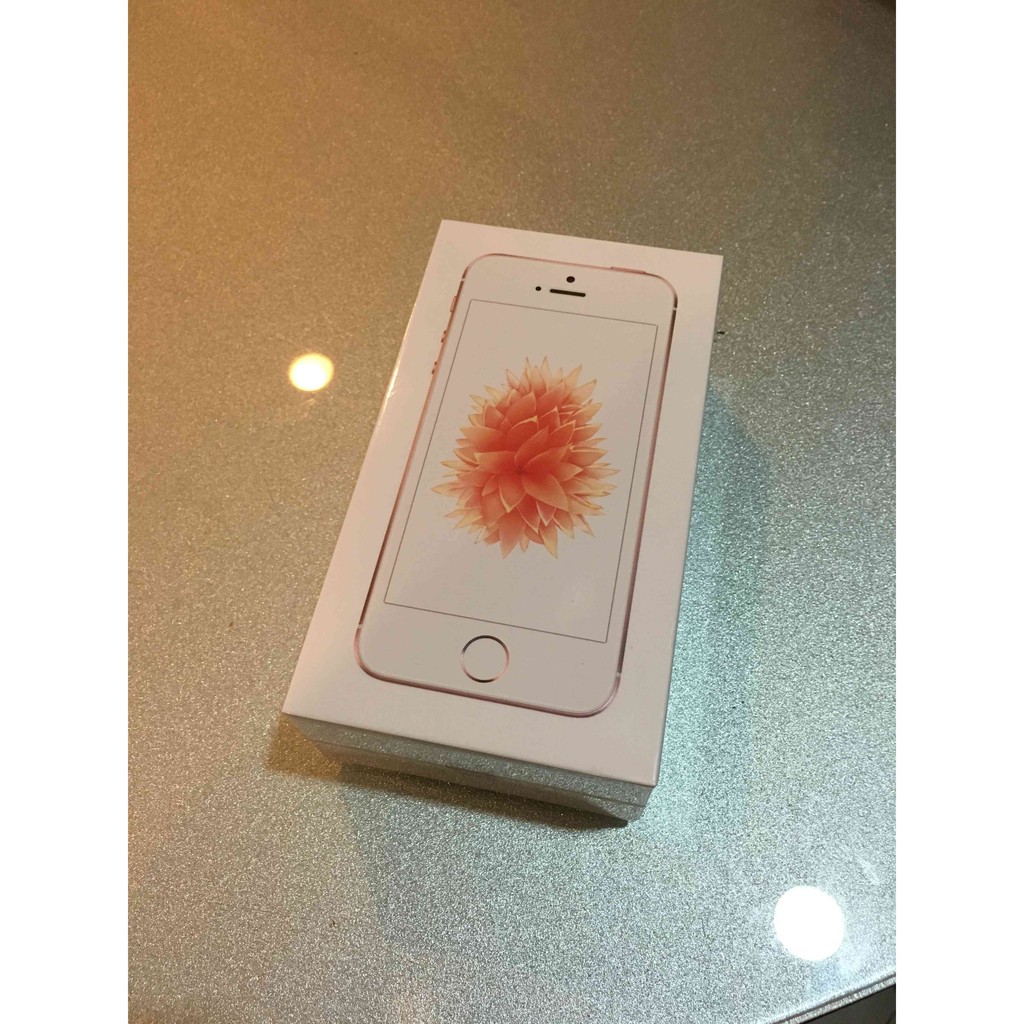 iPhone SE 16G 玫瑰金 全新未拆封 俗俗賣 只要 14700!!!