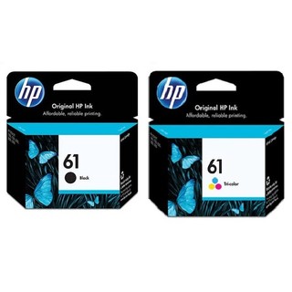 【Pro Ink 原廠墨水匣】HP 61 黑色 彩色 / 標準容量 / 1000 1010 1510 1050 含稅