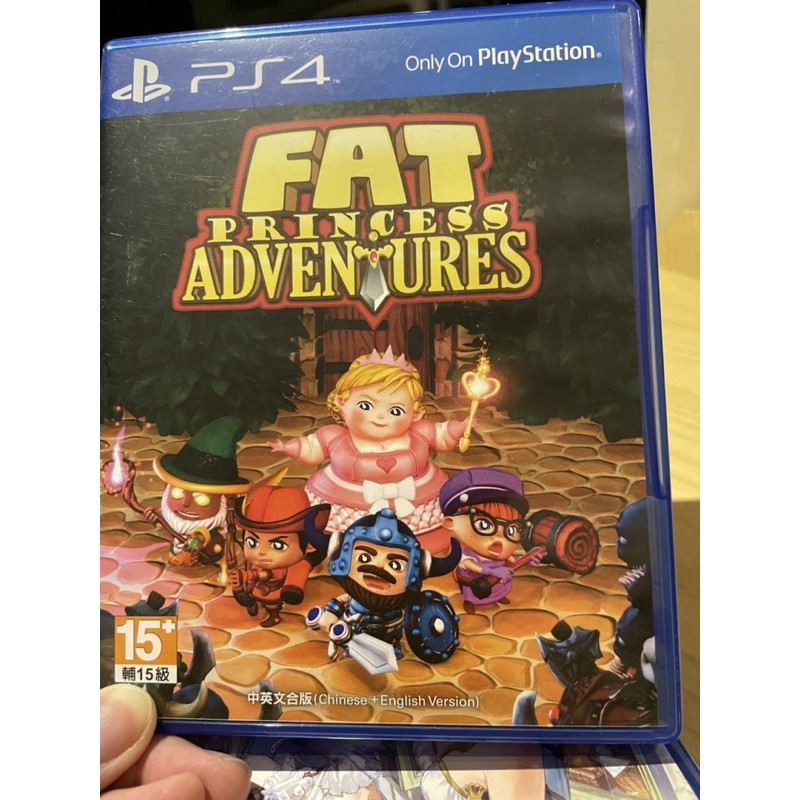 胖公主大冒險PS4(中英文合版）可四人遊玩