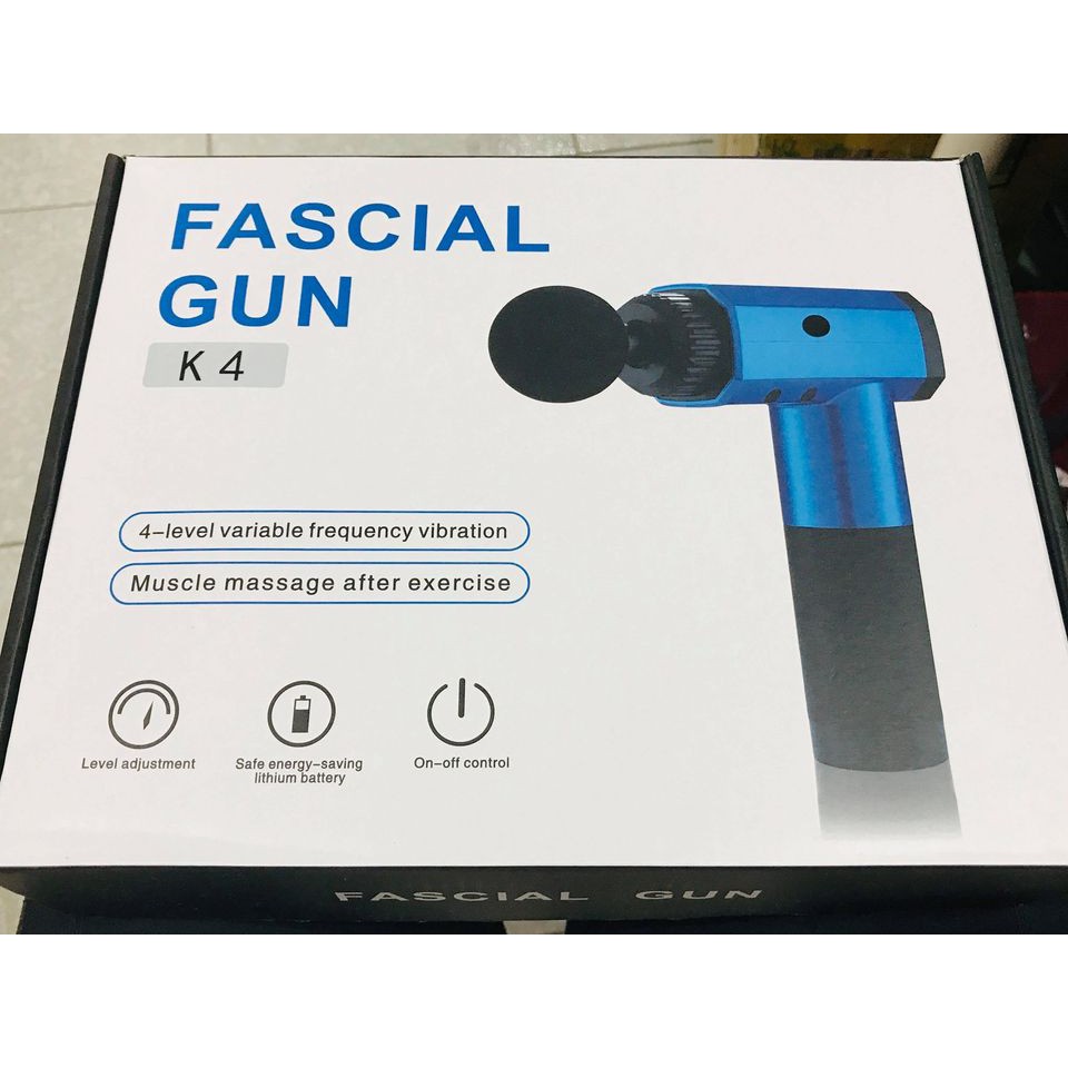 Fascial Gun 按摩槍全配件，僅試用近全新（原價500元，售價250元）[搬家便宜賣]