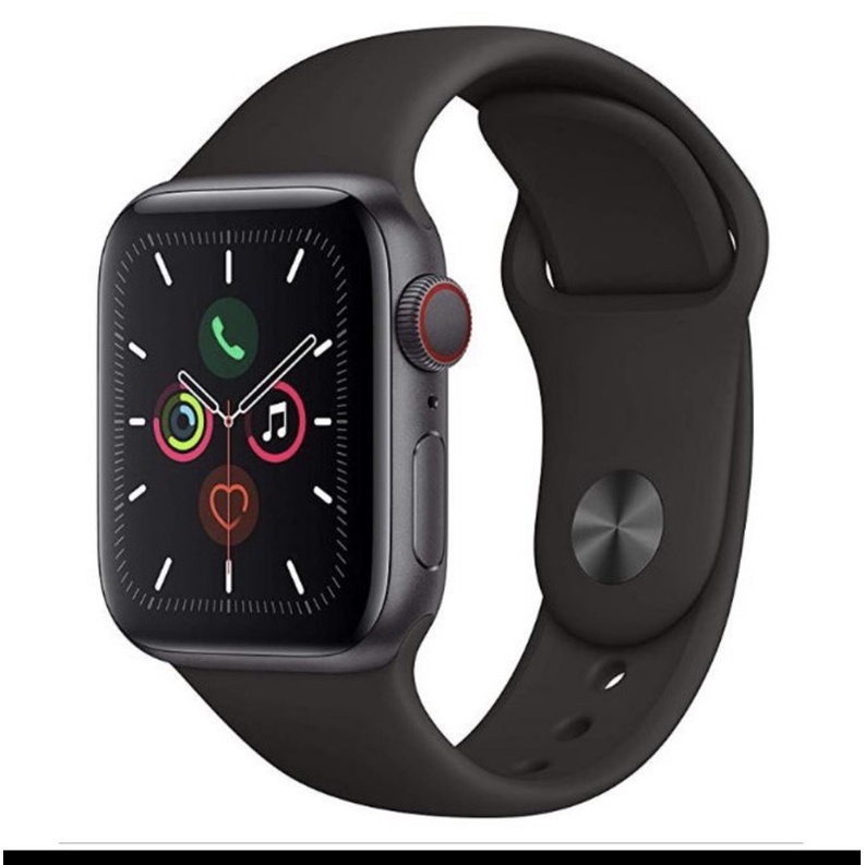 全新未拆!!  Apple Watch SE LTE版黑色錶帶 44mm原廠保固一年