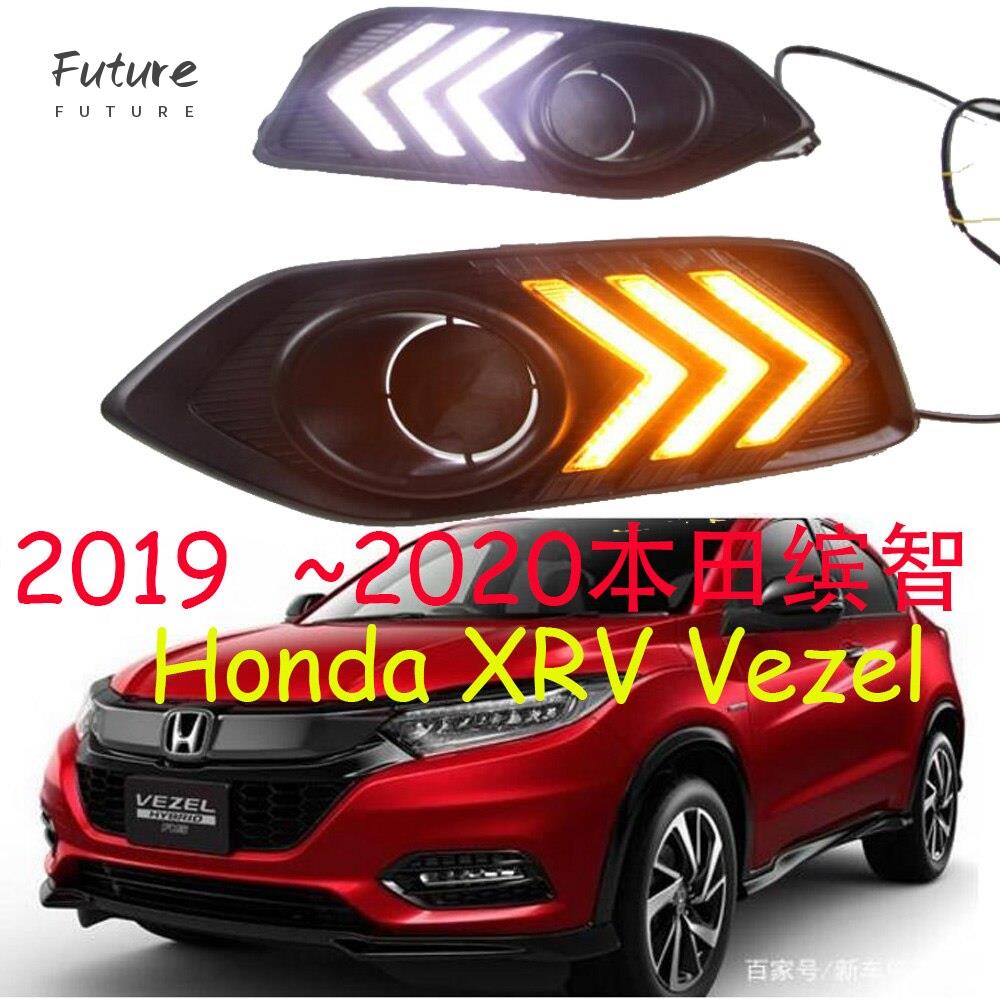 🌟台灣現貨汽車機車配件🌟本田 HONDA 2019-20 改款後 HRV 霧燈 日行燈 方向燈 (含飾蓋) 野馬款式