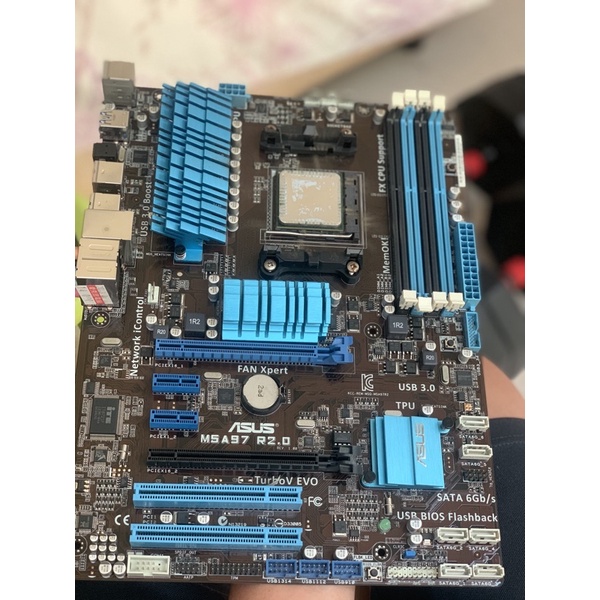 [已訂]Asus M5A97 R2.0 二手顯示卡+ AMD fd6300wmw6khk 二手處理器