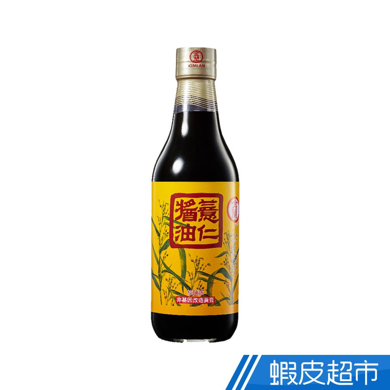 金蘭 薏仁醬油  590ml  蝦皮直送 現貨