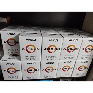 [含稅附發票] AMD Athlon 3000G 200GE AM4 CPU 內顯可以打LoL 挖礦
