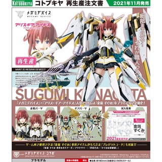 【正版現貨】壽屋 MD女神裝置 x 機戰少女Alice 金潟優美 / KOTOBUKIYA 組裝模型 A5 機娘 收藏