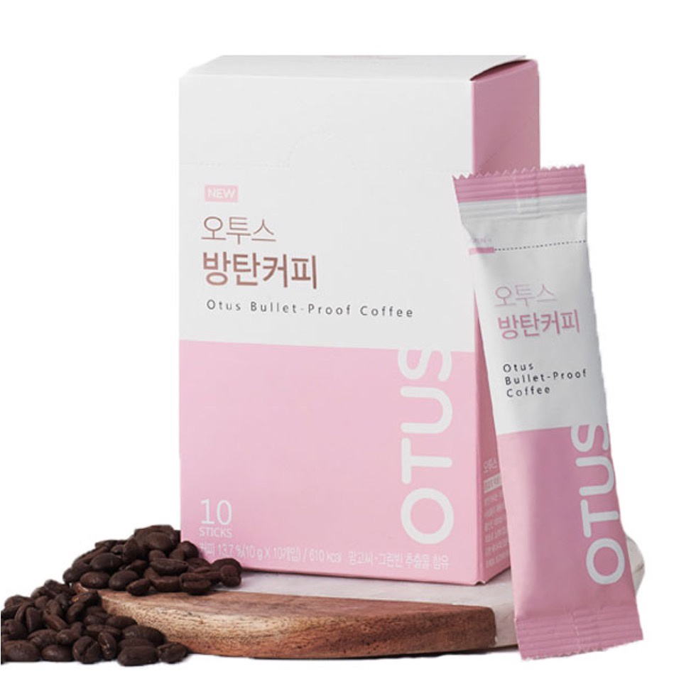 OTUS咖啡 防彈咖啡Keto Diet MCT油黃油韓國健康食品(10/20/30支裝)