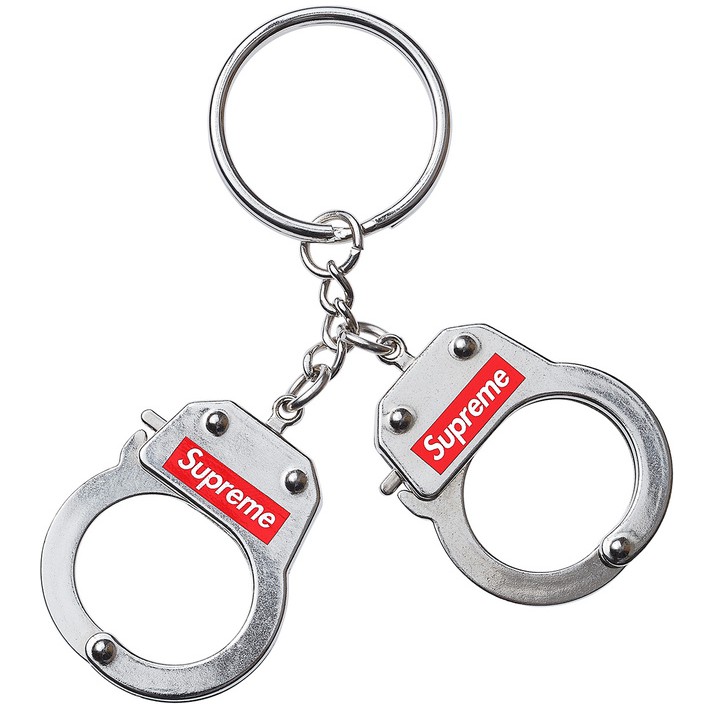 【HOMIEZ】SUPREME Handcuffs Keychain【SUP_ACC109】手銬鑰匙圈