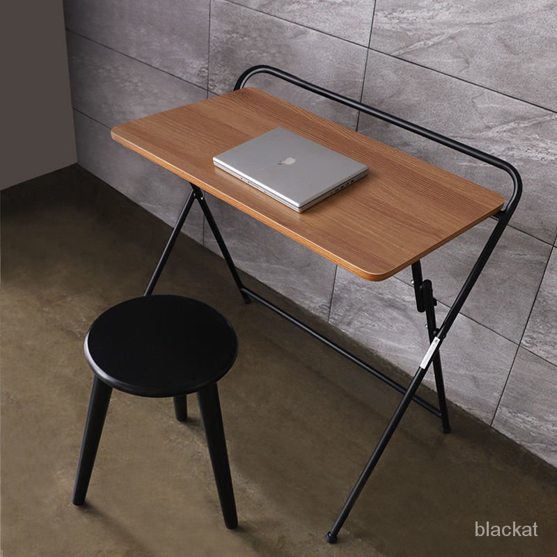 【限時特惠】書桌折疊桌傢用辦公桌臥室床邊小桌子簡易可折疊單人學習桌電腦桌 工作桌 書桌 辦公桌 電腦桌 8BAP